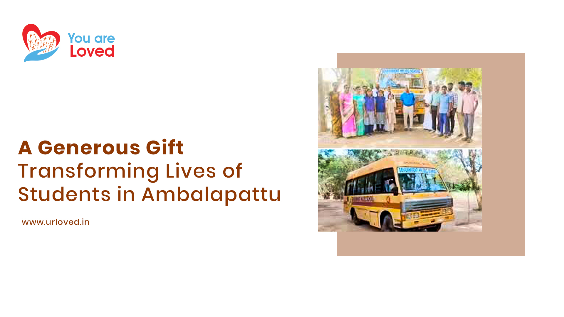 A Generous Gift: Transforming Lives of Students in Ambalapattu