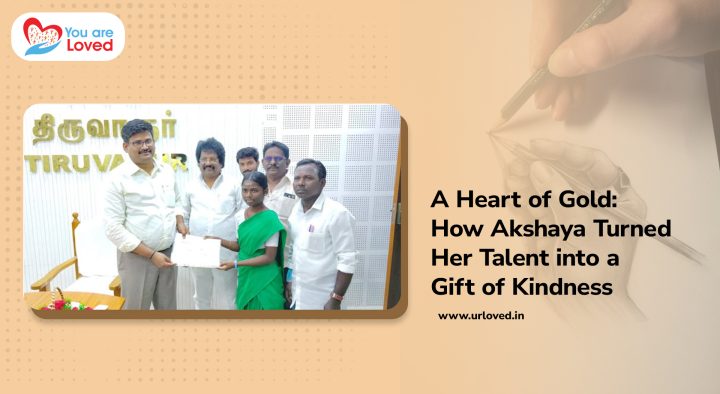 A Heart of Gold: How Akshaya Turned Her Talent into a Gift of Kindness